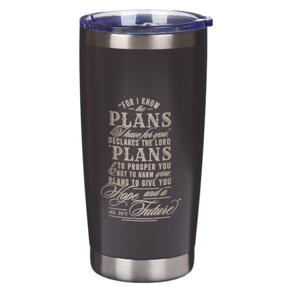 I know the plans stainless steel travel mug