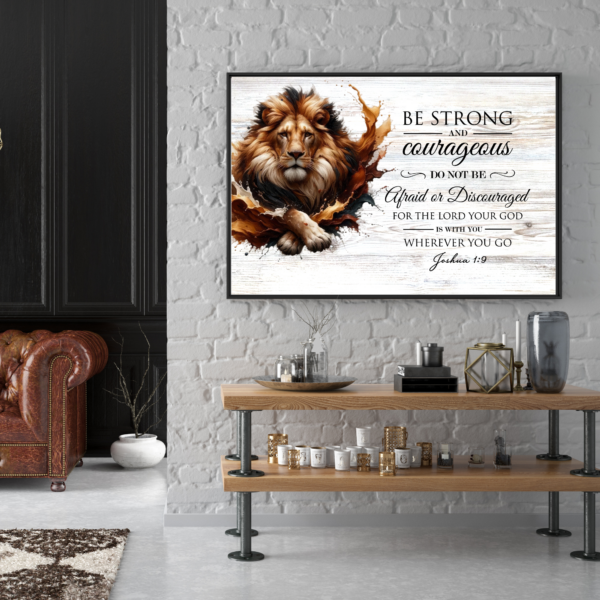 Be strong and Courageous - Image 2