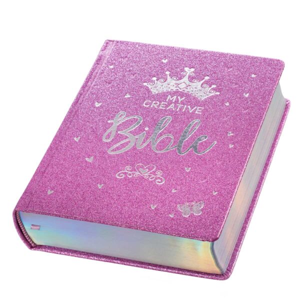 ESV Purple Glitter Hardcover My Creative Bible For Girls - Image 3