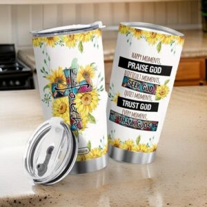 Faith -Happy moments - Stainless Steel Travel Mug