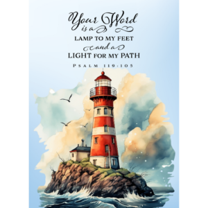 Your word is a lamp to my feet