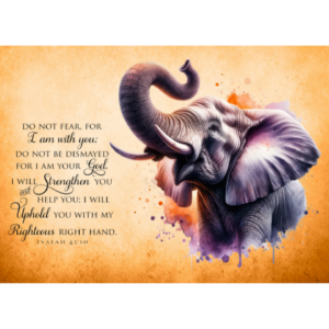 Do not fear, I am with you