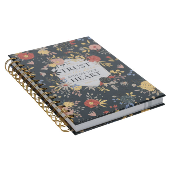 Trust in the Lord with all Your Heart Large Wire bound Journal - Image 3