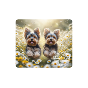 Look Back and Thank God, Look Forward and Trust God Mousepad