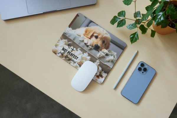 Not Perfect Just Forgiven Mouse Pad - Image 2