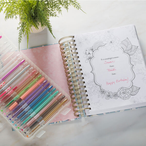 The Illustrated Words of Jesus for Women: A Devotional Coloring Book (Spiral-Bound) - Image 3