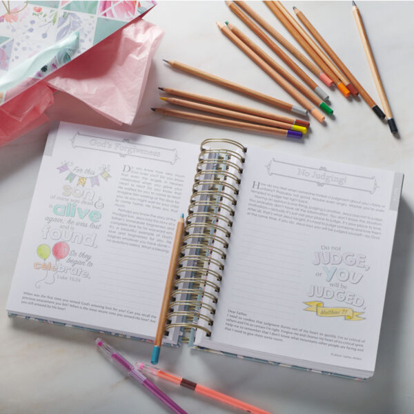 The Illustrated Words of Jesus for Women: A Devotional Coloring Book (Spiral-Bound) - Image 5