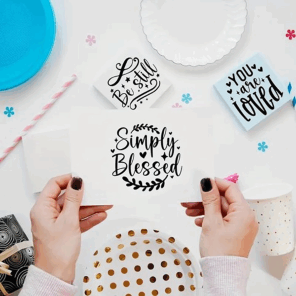 34pcs Inspirational Christian Stencils - Image 3