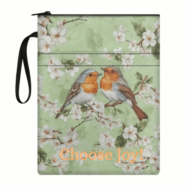 Choose Joy Book Protector Pouch