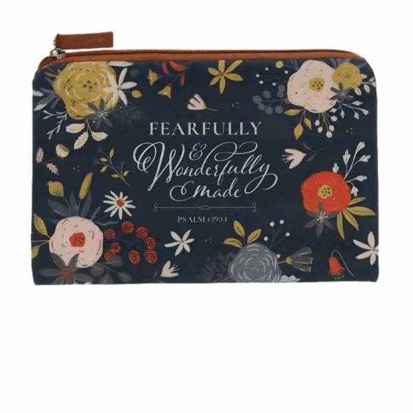 Fearfully and Wonderfully Made Zipper Pouch