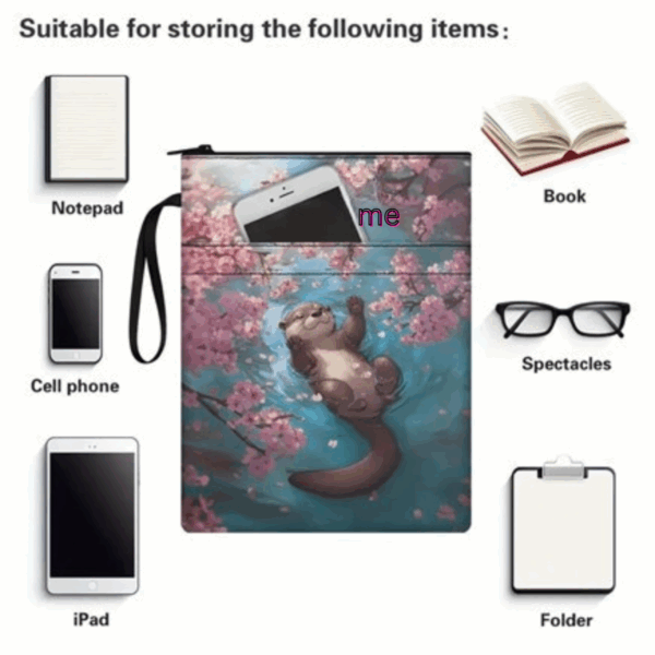 Jesus loves me Book Protector Pouch - Image 3