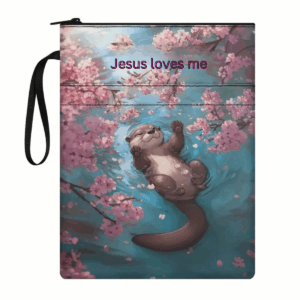 Jesus loves me Book Protector Pouch