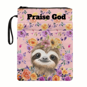 Praise God Book Protector Pouch