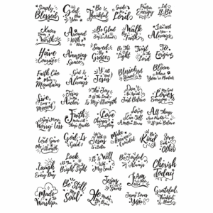 50 pc Sheet of Stickers