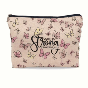 She is Strong Zipper Pouch